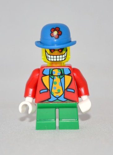 Zombie Circus Clown LEGO Minifigure- Version 2