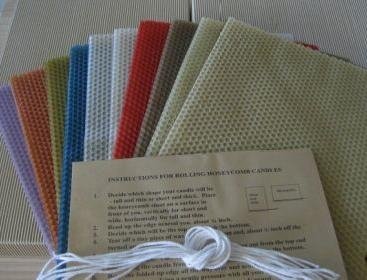 100% Beeswax Candles - Make Your Own Candle Kit - Do It Yourself!