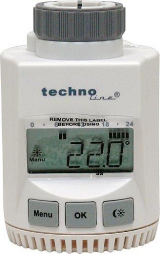 Technoline TM 3030 - Heizk&ouml;rper-Thermostat programmierbarer Heizk&ouml;rperregler