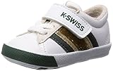 [ケイスイス] K-SWISS キッズシューズ KS CHI121 KS CHI121 W/GREEN (ホワイト/グリーン/13)