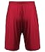 Latuza Men's Pajama Bottom Shorts L WineRed