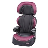 Evenflo Big Kid Lx High Back Booster Car Seat, Berry Blast