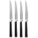 Ginsu Chikara Open Stock Series Japanese 420J2 Stainless Steel Four 4.5-Inch Steak Knives 7104