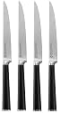 Ginsu 07104 4-Piece Steak Set, Stainless Steel Blades