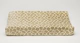 Carter's Wildlife Velour Changing Pad Cover, Beige