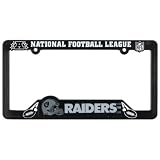 Oakland Raiders - Logo License Plate Frame, NFL Pro Football