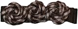 Posies Accessories Gingham Buds Hair Clippie Brown