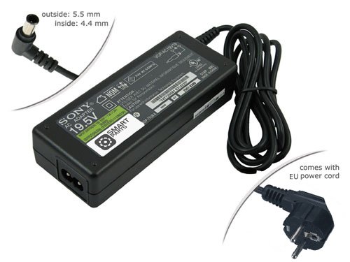 Original 19.5V 3.9A AC Adapter Netzteil Charger Laptop Stromversorgung für Sony Vaio VGN-C2Z VGN-C1S/W VGN-CR31S/L VGN-CR31S/W VGN-CR31Z/R VGN-CR21S/P VGN-FE31H VGN-FJ1S VGN-FZ18E VGN-FZ21E VGN-C2Z V