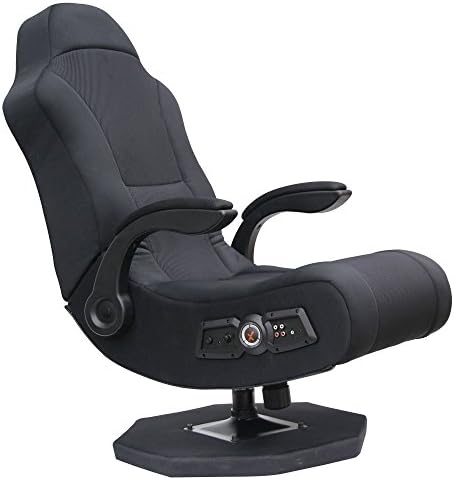 Ace Bayou Ace Bayou X-Rocker - Commander Rocker Video Game Chair with 2.1 Wired Audio System - Black