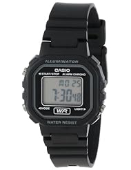 Casio Womens LA20WH-1ACF Classic Digital Black Resin Watch