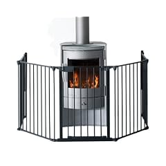 Baby Dan 5616-10600-17-85 - Kaminschutzgitter, Flex 5, schwarz, Elementbreite: 60 cm; nutzbar f�r T�rbreite 90-300 cm