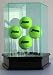 4 Baseballs or Tennis Balls Display Case Holder Showcase-98% UV Protection Acrylic-AC-TB203
