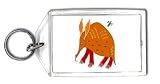 Keychain with aardvark