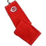Cincinnati Reds MLB Embroidered Tri-Fold Golf Towel (16x26")
