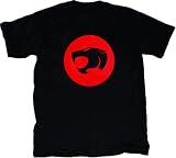  : Thundercats Original Classic Cartoon Logo T-shirt Black