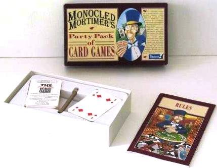 Childrens Toyshop  Toys : Monocled Mortimer's: Party Pack of 22 Card Games