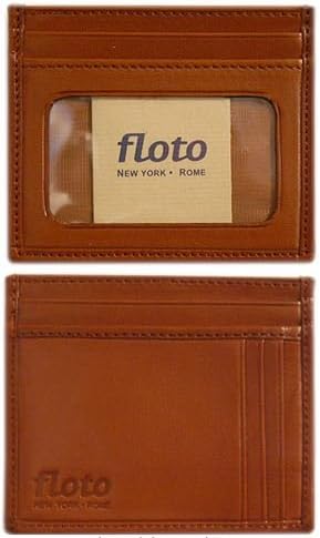 Firenze Leather Card Case Color: Tan