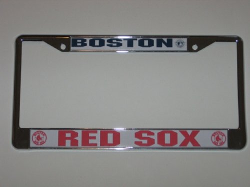BOSTON RED SOX Durable Metal LICENSE PLATE FRAME