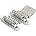 Cosmas 17128-SN Satin Nickel Cabinet Hinge 3/8