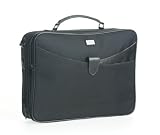 Icon-FMCL03-PNK Female Clamshell Case with Pink Trim (Black/Pink)