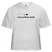 I Love LOS LONELY BOYS Humor White T-Shirt by CafePress