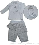 Floriane Ballerina Cotton Top & Pant Set