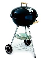 Grillchef 042366 Kugelgrill ca. 44cm Durchmesser schwarz emailliert
