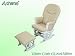 Kitchen & Housewares : AFG Baby Furniture GL7026W/BB Glider Chair - White Frame/Beige Pattern