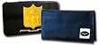 New York Jets Deluxe Executive Leather Checkbook in a Tin - NFL Football Fan Shop Sports Team Merchandise