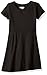 Limited Too Girls' Little Skater Dress, Black, 4