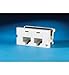 Ortronics Clarity Series II 2-Port CAT5e Jack Module, Fog White OR-S225E00