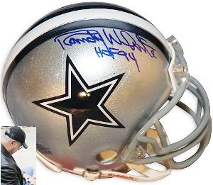Randy White Autographed/Hand Signed Dallas Cowboys Replica Mini Helmet HOF 94