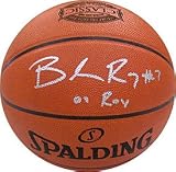 Brandon Roy "'07 ROY" Autographed / Signed Portland Trail Blazers Leather Basketball