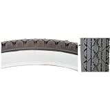CST Cruiser 241 Tire - 26 x 2 x 1-3/4", S-7, Wire Bead, Black/White