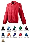Augusta Sportswear Micro Poly Full Zip Jacket ROYAL/ WHITE 2XL