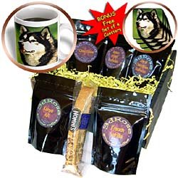 Dogs Alaska Malamute - Alaska Malamute Dog - Coffee Gift Baskets - Coffee Gift Basket by Decaf Espresso Roast