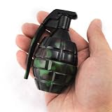 BiWIN - Camo Hand Grenade Shape with Pin Handle 3 Pieces Magnetic Herbal Spice Grinder Pollen Sifter,herb grinder, Come with FREE KEYCHAIN/BOTTLE OPENER