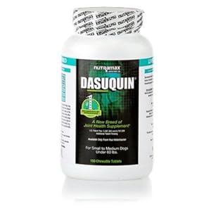Dasuquin Chew Tabs - For Small To Medium Dogs Under 60 Lbs - 150ct Bottle