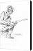 Keith Richards Fender Telecaster Canvas Print / Canvas Art - Artist David Lloyd Glover