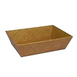 Pandan Storage Box - Large Rectangle - Gold
