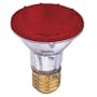 Bulbrite H50PAR20R 120V 50W PAR20 Halogen Light, Red