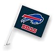 Buffalo Bills Car Flag W/Wall Brackett Set Of 2 - Buffalo Bills Car Flag