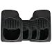 Outdoor Living : Car, 4x4, MPV Heavy Duty Rubber/Carpet Mat Set - 4pce Black