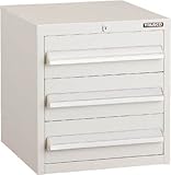ＴＲＵＳＣＯ　ＬＶＲ型キャビネット　３９２Ｘ４１２ＸＨ４２０　引出３段　Ｗ　4652321 LVR424W