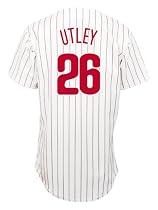 Chase Utley Philadelphia Phillies Replica Home Jersey