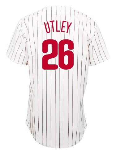 Chase Utley Philadelphia Phillies Youth Replica Home Jersey
