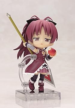 魔法少女まどか☆マギカ キューポッシュ 佐倉杏子 (NONスケール 塗装済み可動フィギュア)