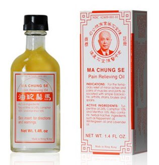 Ma Chung Se Pain Relieving Oil 1.4 Oz Bottle
