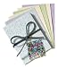5CARDKIT FLORAL DEBOSS & SEQS