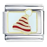 Santa Claus Christmas Gift Hat Fashion Italian Charms Bracelet Link 41MmgcoSGZL. SL160 Santa Claus Christmas Gift Hat Fashion Italian Charms Bracelet Link